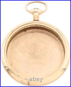 Antique 16S B&B Royal Open Face Pocket Watch Case 20 Year Gold Filled American