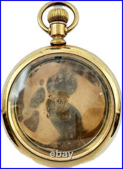 Antique 16 Size Philadelphia Swing Out Open Face Pocket Watch Case Gold Filled