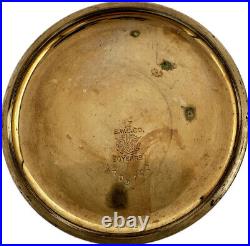 Antique 16 Size Star Coin Edge Center Pocket Watch Case 10k Gold Filled USA