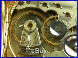 Antique 16s Elgin 15 jewel Convertible pocket watch. Gold Filled case. 1879
