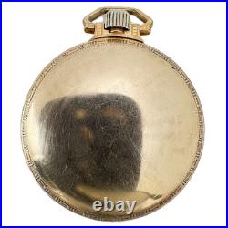 Antique 16s Fahys Railroad RR Open Face Pocket Watch Case 10k Gold FilledUSA