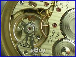 Antique 16s Hamilton 992B Rail Road pocket watch. 1941 Gold filled Wadsworth case