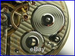 Antique 16s Hamilton 992 Rail Road pocket watch. 1923. Gold filled Keystone case