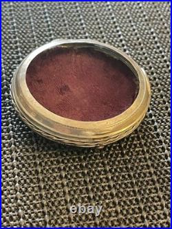 Antique 1700'S Tortoise Shell 70mm Pair Case Verge Fussee European Pocket Watch