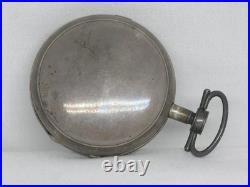 Antique 1700's Tortoise Shell 54mm Pair Case Verge Fusee European Pocket Watch