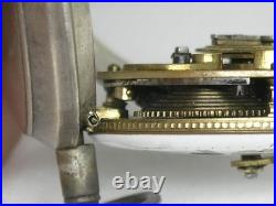 Antique 1700's Tortoise Shell 54mm Pair Case Verge Fusee European Pocket Watch