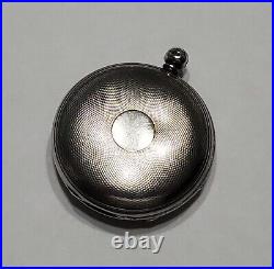 Antique 1845-1855 English London Sterling Silver. 925 Pocket Watch Case 71 Gram