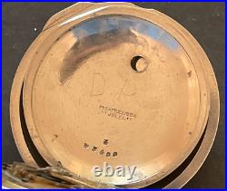 Antique 1870 Waltham PS Bartlett 1857 Pocket Watch Ticks Silver Case 18s 11j KW