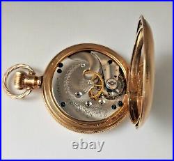 Antique 1888 ELGIN Hunting Case Size 6s Pocket Watch- Excellent Condition