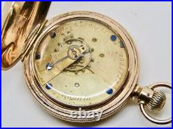 Antique 1888 Elgin Size 18s Hunting case Pocket Watch