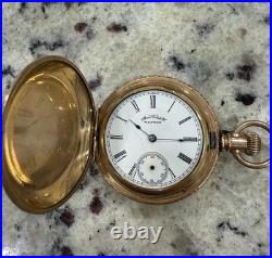 Antique 1888 Waltham American Watch Co Grade G Sz 1s Pocket Watch For Repair