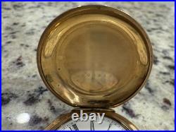 Antique 1888 Waltham American Watch Co Grade G Sz 1s Pocket Watch For Repair