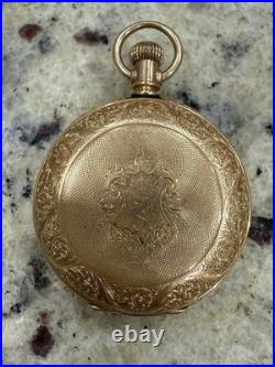 Antique 1888 Waltham American Watch Co Grade G Sz 1s Pocket Watch For Repair