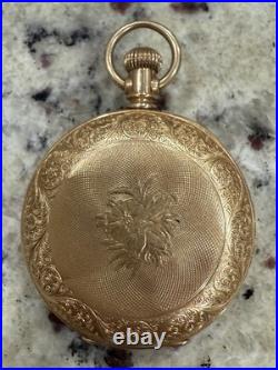 Antique 1888 Waltham American Watch Co Grade G Sz 1s Pocket Watch For Repair