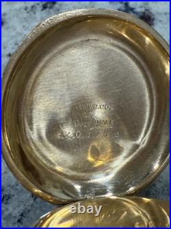 Antique 1888 Waltham American Watch Co Grade G Sz 1s Pocket Watch For Repair