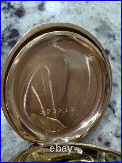 Antique 1888 Waltham American Watch Co Grade G Sz 1s Pocket Watch For Repair