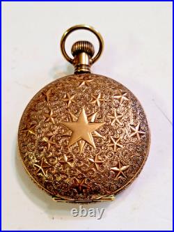 Antique 1892 New York Standard Size 6s Full Hunter Pocket Watch
