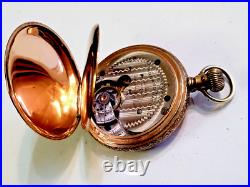 Antique 1892 New York Standard Size 6s Full Hunter Pocket Watch