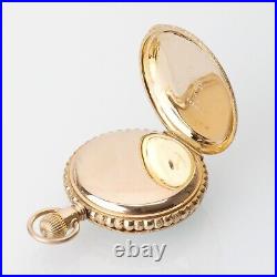 Antique 18S Waltham Santa Fe Route Pocket Watch Grade 35 J Boss Case Stunning
