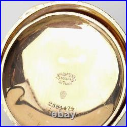 Antique 18S Waltham Santa Fe Route Pocket Watch Grade 35 J Boss Case Stunning