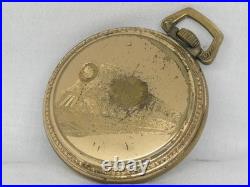 Antique 18 Size Waltham Conversion Dial Choo-choo Case Pocket Watch, Running