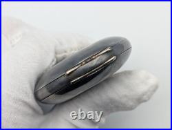 Antique 18s Dueber Key Wind Open Face Pocket Watch Case Coin Silver Early USA