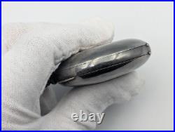 Antique 18s Dueber Key Wind Open Face Pocket Watch Case Coin Silver Early USA