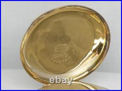 Antique 18s Elgin Solid 14k Multi-color Hunter's Case Pocket Watch, Serviced