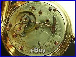 Antique 18s Hamilton 927, 17 jewels pocket watch 1901. Very nice Hunter's case