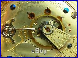 Antique 18s Illinois pocket watch made 1890. Beautiful gold filled Hunter case