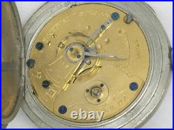Antique 18s Rockford Transitional Pocket Watch In A 3 Ounce Choo-choo Case
