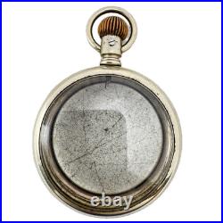 Antique 18s Unbranded Salesman Snap Off Open Face Pocket Watch Case USA