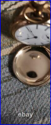 Antique 1900 Elgin Grade 206 Gold Filled Hunter Case Pocket Watch X-Fine, runs