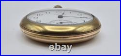 Antique 1901 Waltham PS Bartlett 16s 17J Pocket Watch Running GF Case Runs 90g