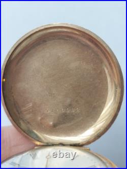Antique 1904 Elgin 7j 0s Mod. 2 Pocket Watch Gold Filled Hunter Case in BOX RUNS