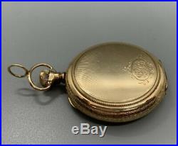 Antique 1904 Elgin model 2 Hunting Case Pocket Watch