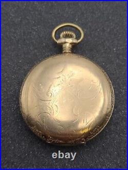 Antique 1904 Waltham Grade 620 Pocket Watch 16s 15j Hunting Case