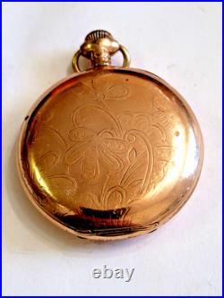 Antique 1906 South Bend Full Hunter Size 16s Pocket Watch GF