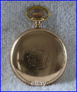Antique 1907 LONGINES cal 19.75 QUEBEC Private Label Pocket Watch OF Case RUNS