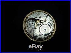Antique 1908 Burlington Special Illinois Size 16 Pocket Watch Philadelphia Case