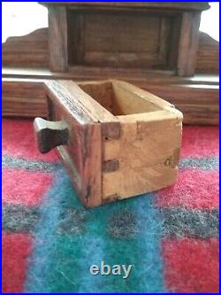 Antique 1908 Hunting Scene Pocket Watch & Edwardian Oak Cabinet Box Display Case
