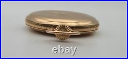 Antique 1908 Waltham 15J 12s Pocket Watch 14k Solid Gold Roy Hunter Case Runs