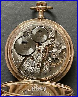 Antique 1908 Waltham Riverside Model 1894 Pocket Watch Running GF Case 12s 19j