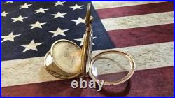 Antique 1909 Elgin Pocket Watch 15 Jewels Gold Filled Cyclone Case