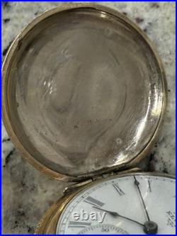 Antique 1910 Elgin Full Hunter Grade 295 Sz 12 15J Pocket Watch