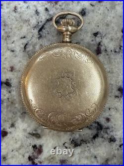 Antique 1910 Elgin Full Hunter Grade 295 Sz 12 15J Pocket Watch