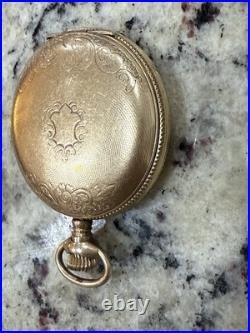 Antique 1910 Elgin Full Hunter Grade 295 Sz 12 15J Pocket Watch