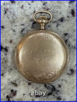 Antique 1910 Elgin Full Hunter Grade 295 Sz 12 15J Pocket Watch