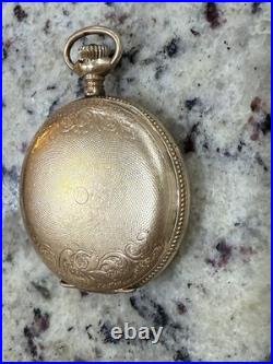 Antique 1910 Elgin Full Hunter Grade 295 Sz 12 15J Pocket Watch