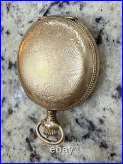 Antique 1910 Elgin Full Hunter Grade 295 Sz 12 15J Pocket Watch